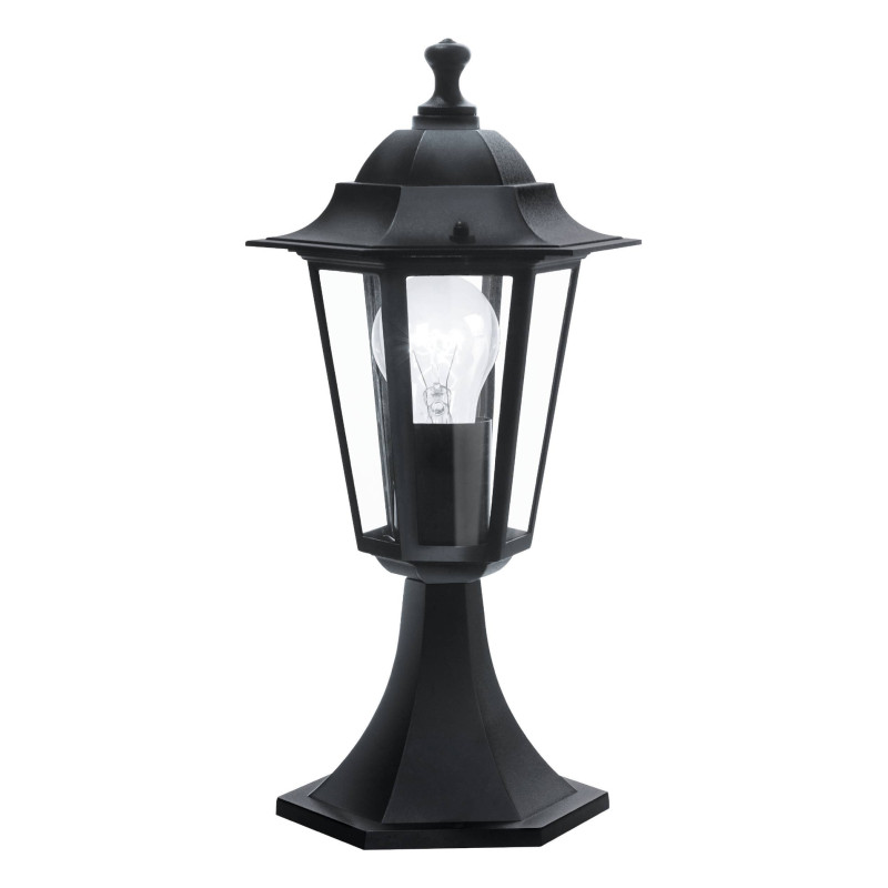 Potelet extérieur Laterna 4 noir Ø 19,5 cm E27 60 W EGLO