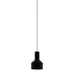 Suspension TB Casibare noire Ø 15 cm E27 40 W EGLO