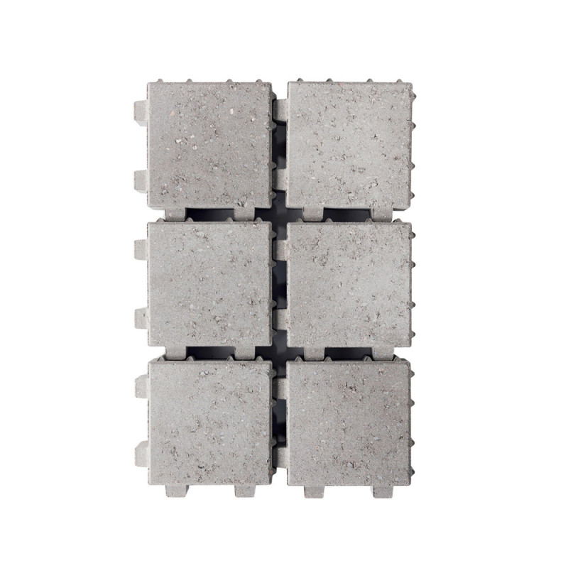 Palette 312 Pavés perméables à l'eau en béton gris 20 x 20 x 6 cm COBO GARDEN (livraison à domicile) Palette 312 Pavés perméables à l'eau en béton gris 20 x 20 x 6 cm COBO GARDEN (livraison à domicile)