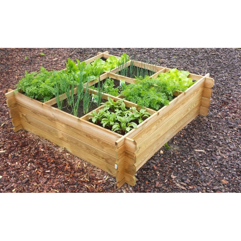 Carré potager SOLID 140x140cm – Jardinage Facile | SOLID Carré potager SOLID 140x140cm – Jardinage Facile | SOLID