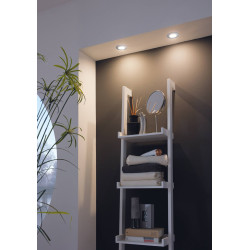 Spot encastrable LED Pineda chrome dimmable Ø 8,4 cm 5,5 W EGLO Spot encastrable LED Pineda chrome dimmable Ø 8,4 cm 5,5 W EGLO