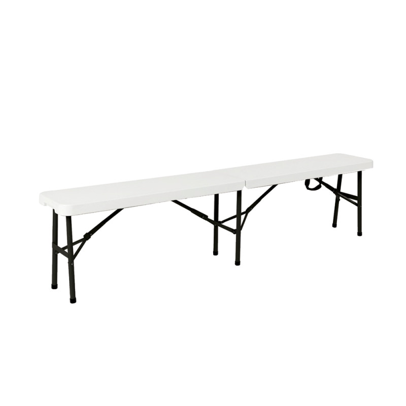 Banc pliant 180 x 27,5 x 43 cm