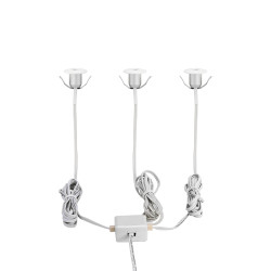 Spot encastrable LED Chango blanc Ø 3,2 cm 3 × 1 W EGLO