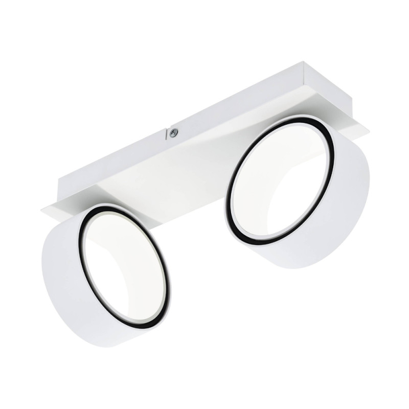 Spot LED Albariza blanc 2 × 4,6 W EGLO Spot LED Albariza blanc 2 × 4,6 W EGLO