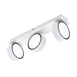 Spot LED Albariza blanc 3 × 4,6 W EGLO Spot LED Albariza blanc 3 × 4,6 W EGLO