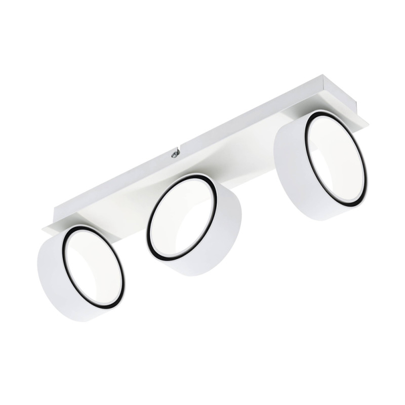 Spot LED Albariza blanc 3 × 4,6 W EGLO Spot LED Albariza blanc 3 × 4,6 W EGLO