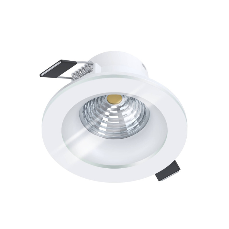 Spot encastrable LED Salabate blanc dimmable Ø 8,8 cm 6 W EGLO