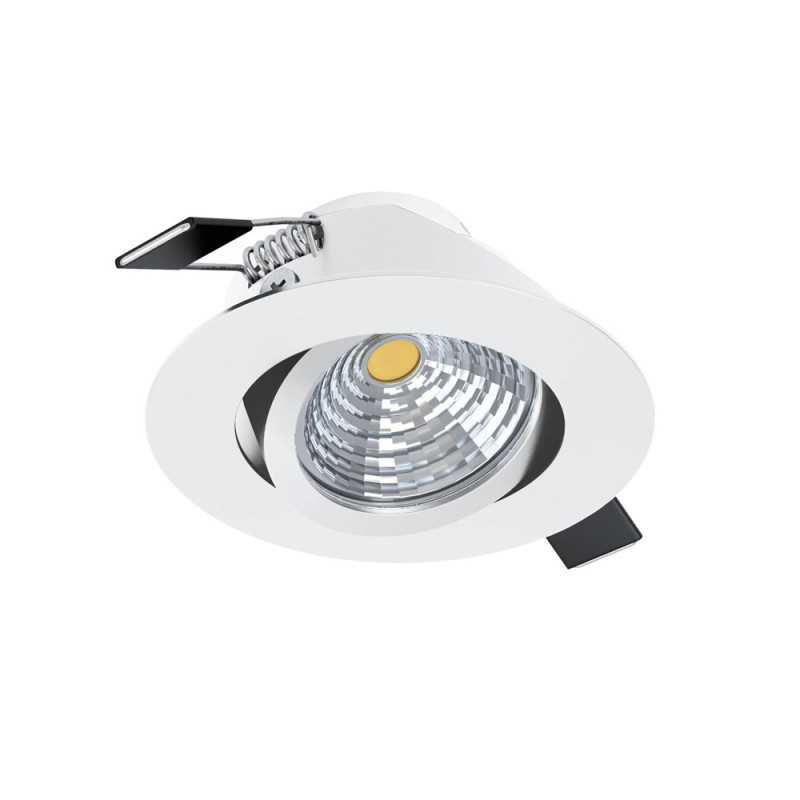 Spot encastrable LED Saliceto blanc dimmable Ø 8,8 cm 6 W EGLO