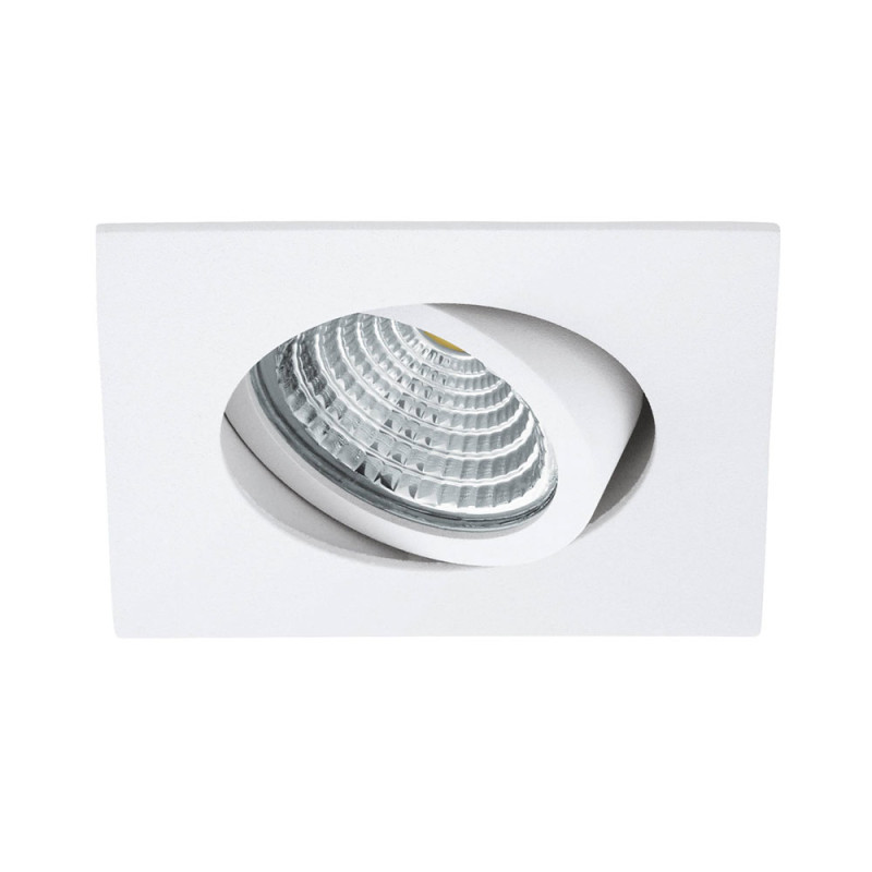 Spot encastrable LED Saliceto blanc dimmable 6 W EGLO Spot encastrable LED Saliceto blanc dimmable 6 W EGLO