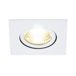Spot encastrable LED Saliceto blanc dimmable 6 W EGLO Spot encastrable LED Saliceto blanc dimmable 6 W EGLO