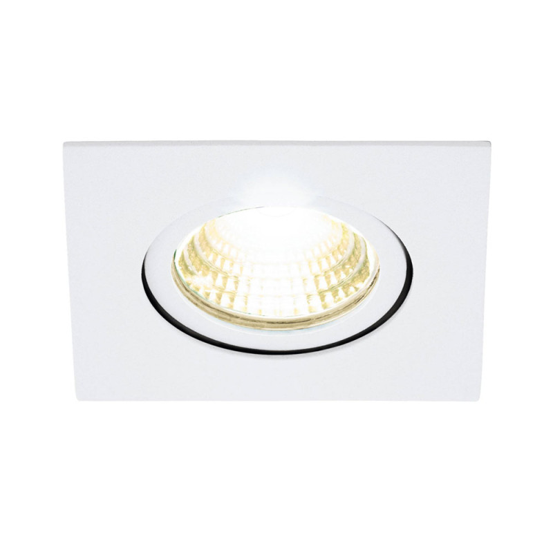 Spot encastrable LED Saliceto blanc dimmable 6 W EGLO Spot encastrable LED Saliceto blanc dimmable 6 W EGLO