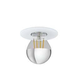 Spot encastrable Saluzzo blanc Ø 9 cm E27 40 W EGLO