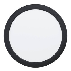 Spot encastrable LED Fueva 5 noir Ø 21,6 cm 17 W EGLO