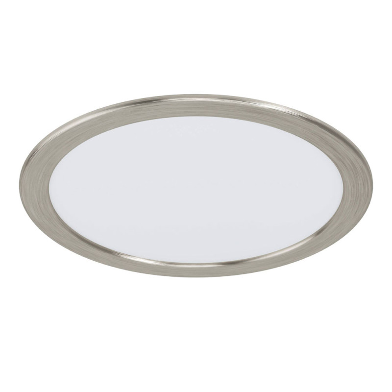 Spot encastrable LED Fueva 5 nickel mat Ø 21,6 cm 17 W EGLO Spot encastrable LED Fueva 5 nickel mat Ø 21,6 cm 17 W EGLO