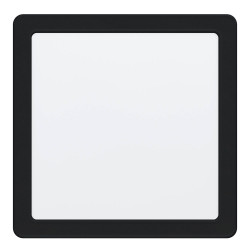 Spot encastrable LED Fueva 5 noir 17 W EGLO