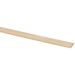 Latte rabotée en bois dur 240 x 2,7 x 0,4 cm Latte rabotée en bois dur 240 x 2,7 x 0,4 cm
