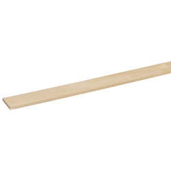Latte rabotée en bois dur 240 x 2,7 x 0,4 cm Latte rabotée en bois dur 240 x 2,7 x 0,4 cm