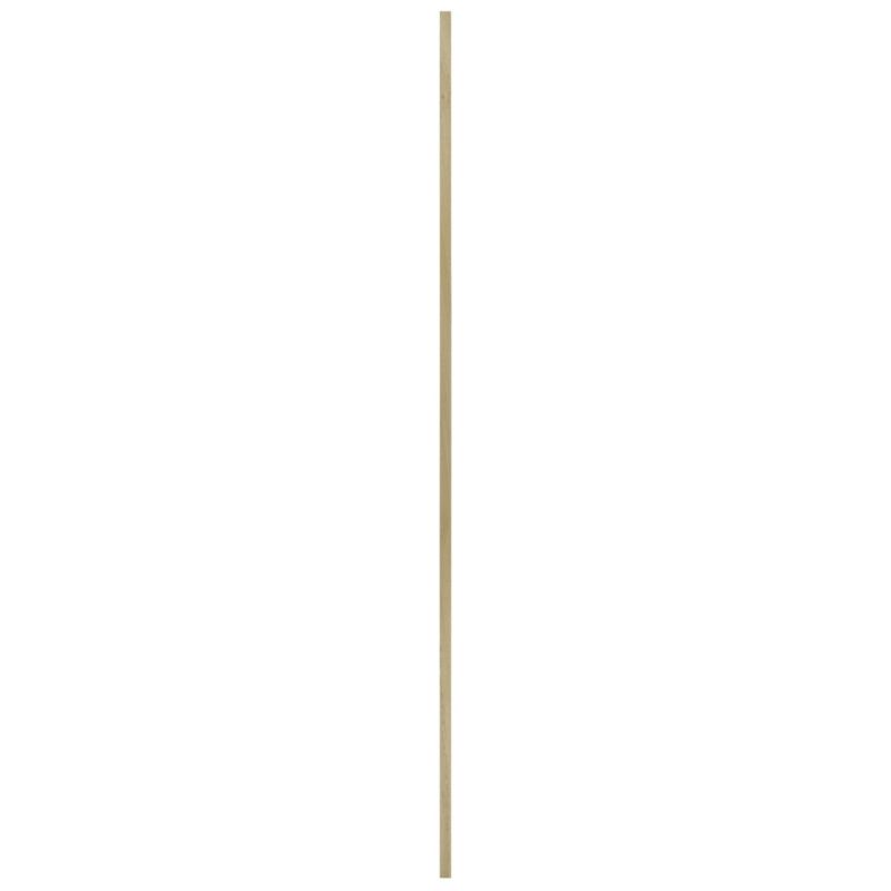Latte rabotée en bois dur 240 x 2,7 x 0,4 cm Latte rabotée en bois dur 240 x 2,7 x 0,4 cm
