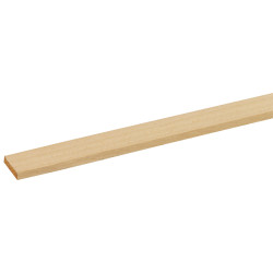 Latte rabotée en bois dur 240 x 1,8 x 0,4 cm Latte rabotée en bois dur 240 x 1,8 x 0,4 cm