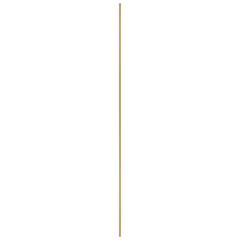 Latte rabotée en bois dur 240 x 1,8 x 0,4 cm Latte rabotée en bois dur 240 x 1,8 x 0,4 cm