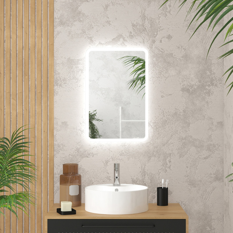 Miroir LED Start 40 x 60 cm AURLANE