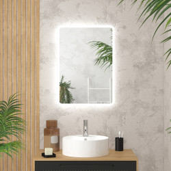Miroir LED Start 50 x 70 cm AURLANE