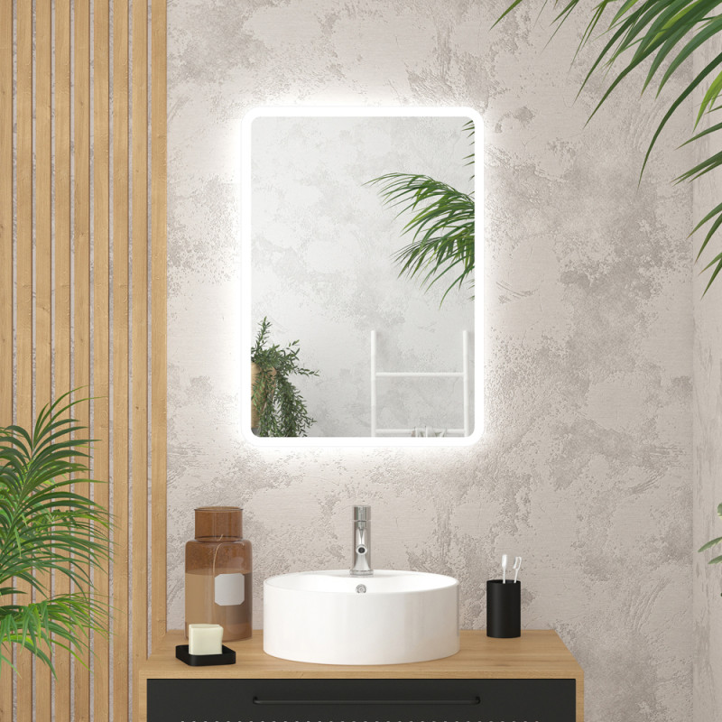 Miroir LED Start 50 x 70 cm AURLANE