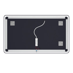 Miroir LED Start noir 70 x 120 cm AURLANE