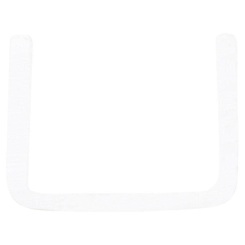Profil U en PVC blanc 260 x 1,2 x 1,5 cm Profil U en PVC blanc 260 x 1,2 x 1,5 cm