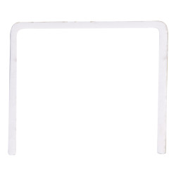 Profil U en PVC blanc 260 x 1,5 x 1,8 cm Profil U en PVC blanc 260 x 1,5 x 1,8 cm