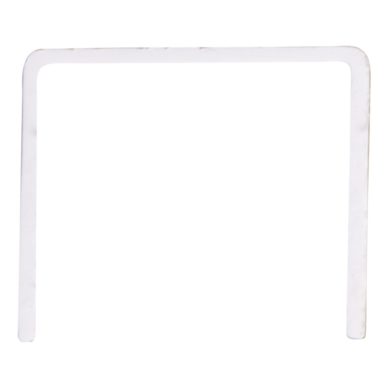 Profil U en PVC blanc 260 x 1,5 x 1,8 cm Profil U en PVC blanc 260 x 1,5 x 1,8 cm