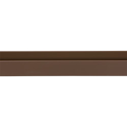 Profil U en PVC brun 260 x 1,8 x 2,1 cm Profil U en PVC brun 260 x 1,8 x 2,1 cm