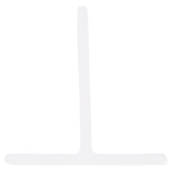 Profil T en PVC blanc 260 x 1,8 x 1,8 cm Profil T en PVC blanc 260 x 1,8 x 1,8 cm