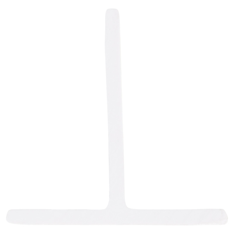 Profil T en PVC blanc 260 x 1,8 x 1,8 cm Profil T en PVC blanc 260 x 1,8 x 1,8 cm