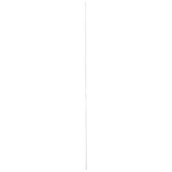 Profil T en PVC blanc 260 x 1,8 x 1,8 cm Profil T en PVC blanc 260 x 1,8 x 1,8 cm