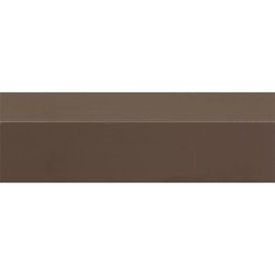 Profilé d'angle synthétique brun 260 x 3,5 x 3,5 cm