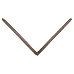 Profilé d'angle synthétique brun 260 x 2 x 2 cm Profilé d'angle synthétique brun 260 x 2 x 2 cm