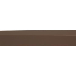 Profilé d'angle synthétique brun 260 x 2 x 2 cm Profilé d'angle synthétique brun 260 x 2 x 2 cm