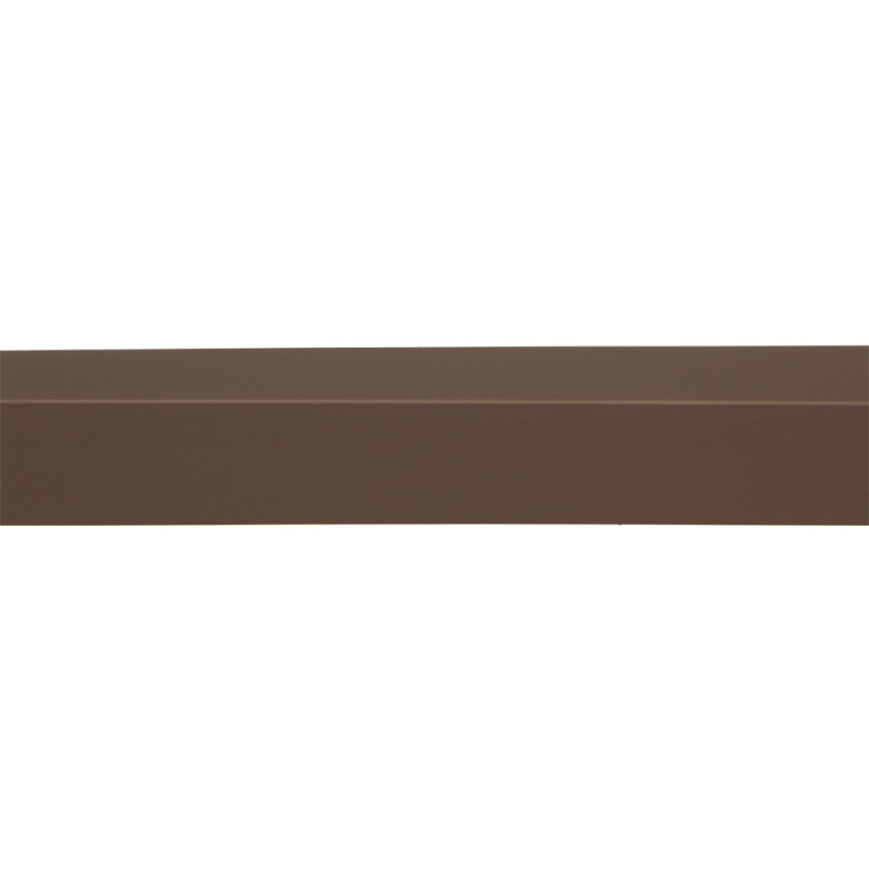 Profilé d'angle synthétique brun 260 x 2 x 2 cm Profilé d'angle synthétique brun 260 x 2 x 2 cm