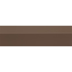 Profilé d'angle synthétique brun 260 x 3 x 3 cm Profilé d'angle synthétique brun 260 x 3 x 3 cm