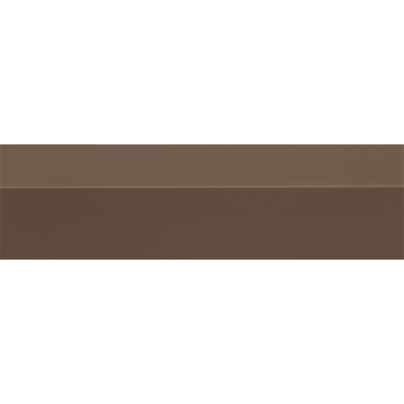 Profilé d'angle synthétique brun 260 x 3 x 3 cm Profilé d'angle synthétique brun 260 x 3 x 3 cm