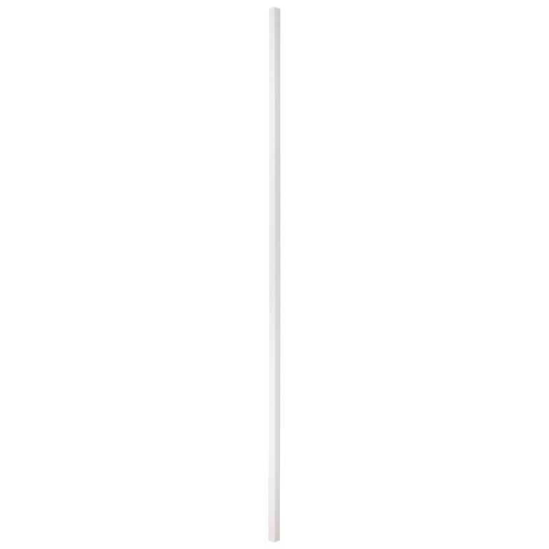 Profilé d'angle synthétique blanc 260 x 4 x 4 cm Profilé d'angle synthétique blanc 260 x 4 x 4 cm