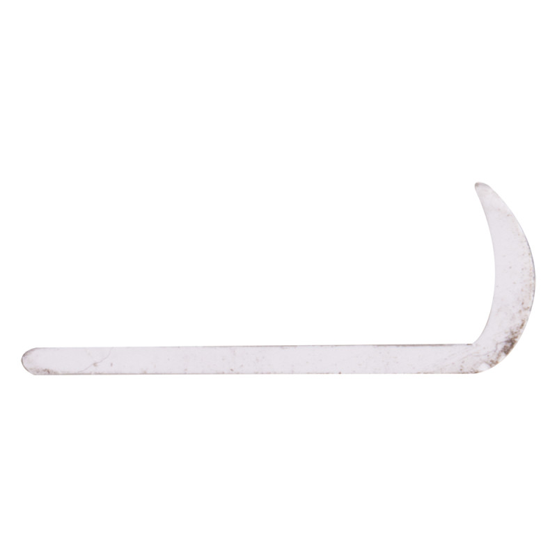 Profilé de finition synthétique blanc 260 x 2,1 x 0,8 cm