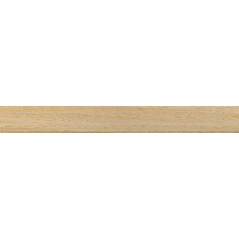 Moulure décorative en bois dur 240 x 2,2 x 0,5 cm Moulure décorative en bois dur 240 x 2,2 x 0,5 cm