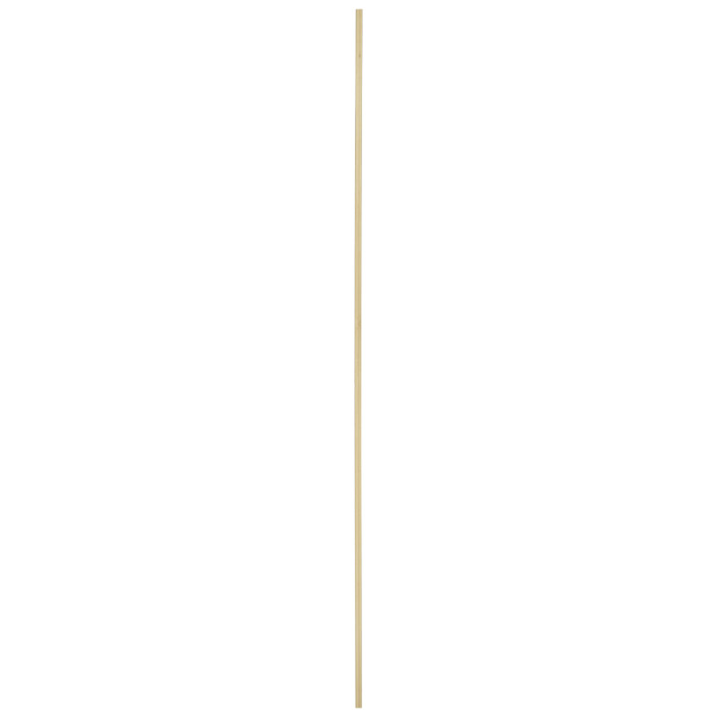 Moulure décorative en bois dur 240 x 2,2 x 0,5 cm Moulure décorative en bois dur 240 x 2,2 x 0,5 cm