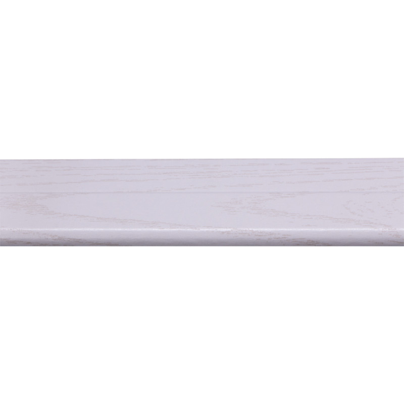 Profilé d'angle pliable en MDF frêne blanc 260 x 2,1 x 2,1 cm Profilé d'angle pliable en MDF frêne blanc 260 x 2,1 x 2,1 cm