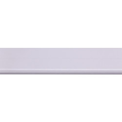 Profilé d'angle pliable en MDF blanc 260 x 2,1 x 2,1 cm Profilé d'angle pliable en MDF blanc 260 x 2,1 x 2,1 cm