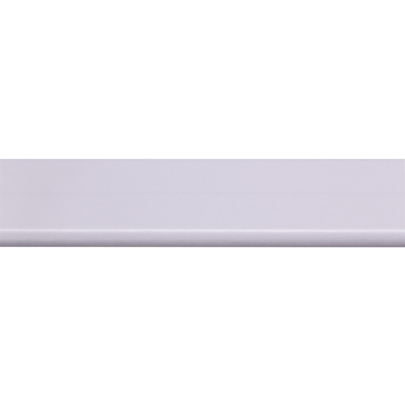 Profilé d'angle pliable en MDF blanc 260 x 2,1 x 2,1 cm Profilé d'angle pliable en MDF blanc 260 x 2,1 x 2,1 cm