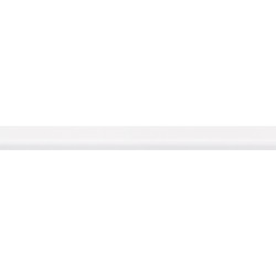 Moulure de recouvrement en MDF revêtue blanche 260 x 2,2 x 0,6 cm Moulure de recouvrement en MDF revêtue blanche 260 x 2,2 x 0,6 cm