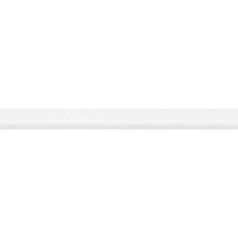 Moulure de recouvrement en MDF revêtue blanche 260 x 2,2 x 0,6 cm Moulure de recouvrement en MDF revêtue blanche 260 x 2,2 x 0,6 cm